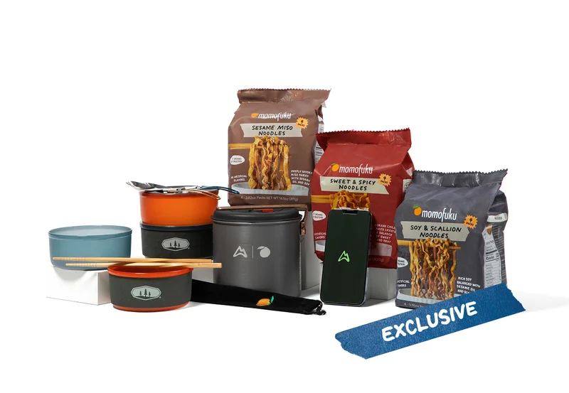 AllTrails × Momofuku.Treat yourself to more than trail mix on your next hike. We’ve teamed up with our friends and chefs at Momofuku Goods to level up your outdoor eats.
