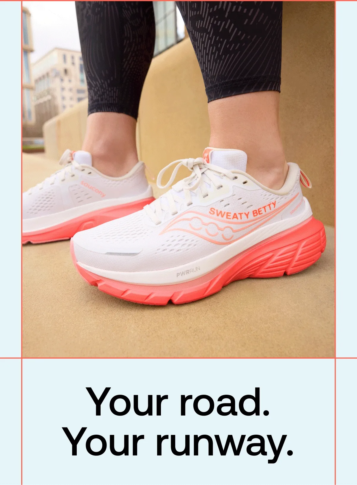 Sweaty Betty X Saucony collab now live