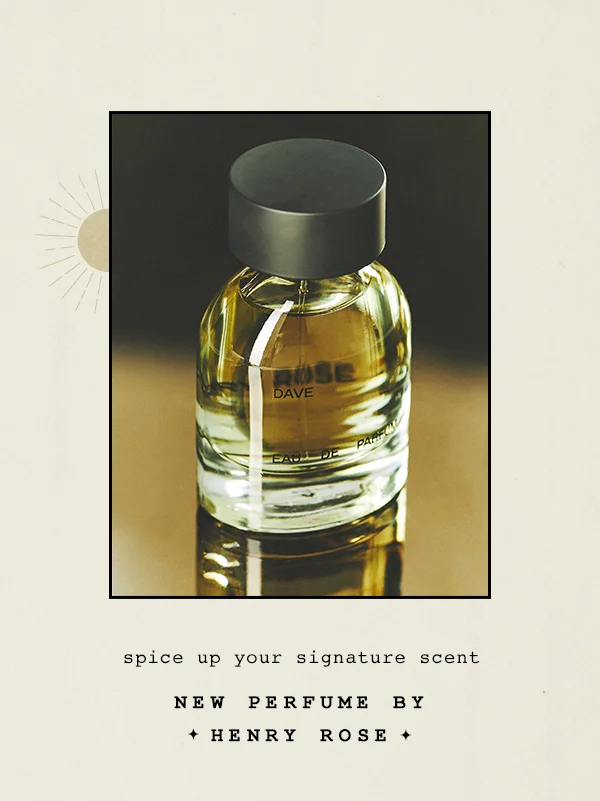 New Perfume By Henry Rose