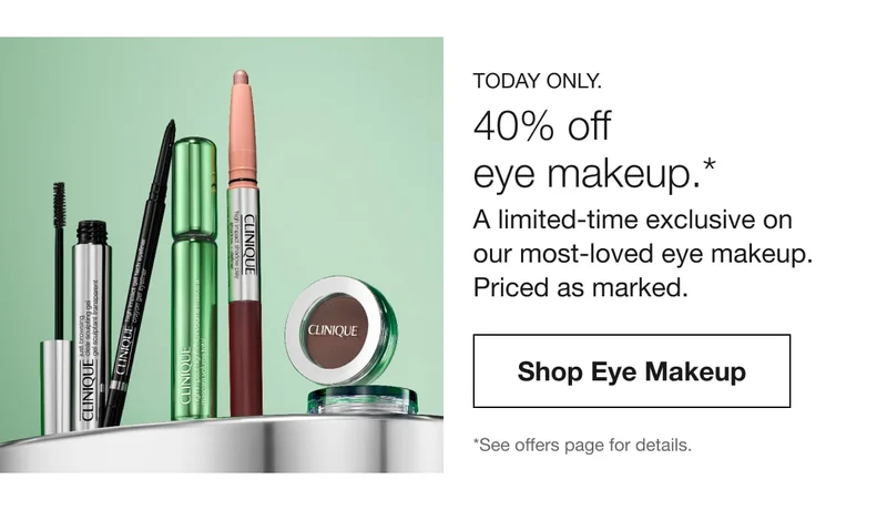 Limited time offer. 40% off foundation. A limited time exclusive on our most loved foundations.