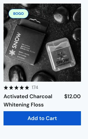 Activated Charcoal Whitening Floss [ADD TO CART]