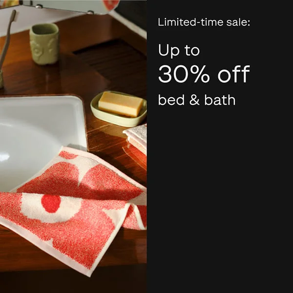 This Weekend Only: 30% Off Bed & Bath Essentials