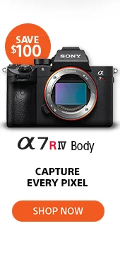 Alpha 7R IV Body | Capture Every Pixel | Shop now