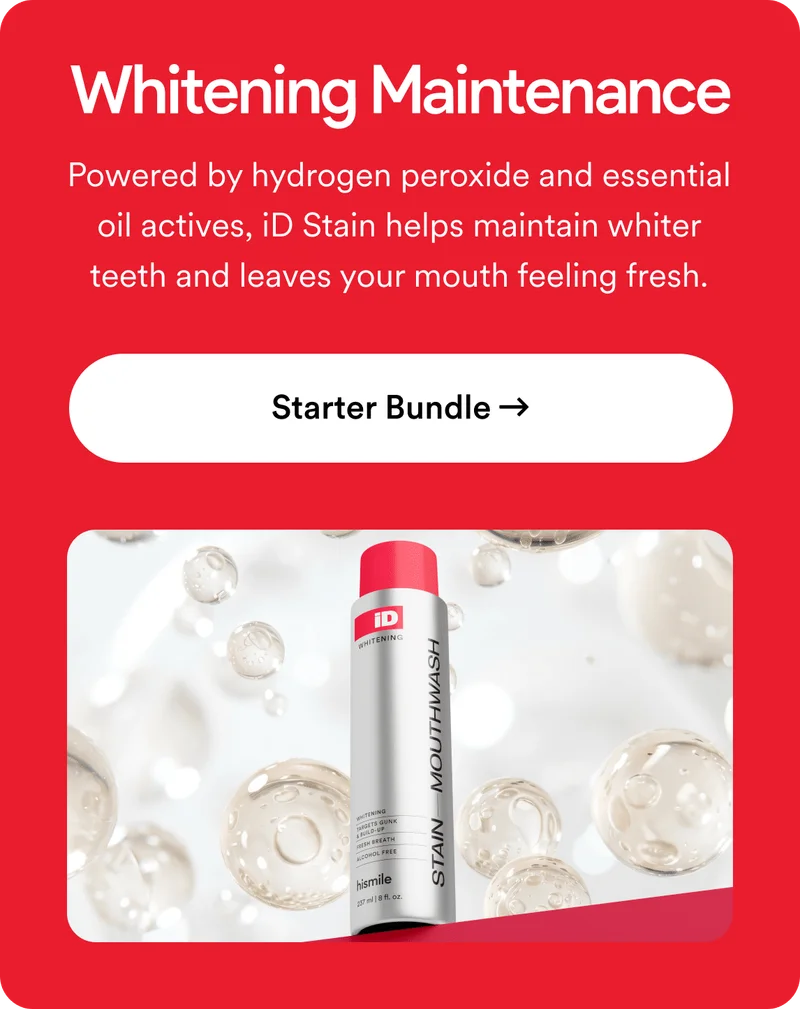 Whitening Maintenance. A formula Charged with hydrogen peroxide to maintain your white smile, by gently breaking apart surface stain molecules.