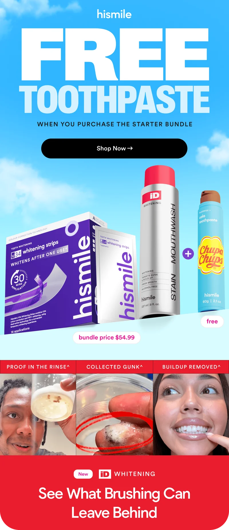 Free Toothpaste on Starter Bundle Purchase. Shop Now. See What Brushing Leaves Behind. This rinse reveals the buildup brushing may miss, binding to hidden protein residue. A new kind of mouthwash designed to show more.