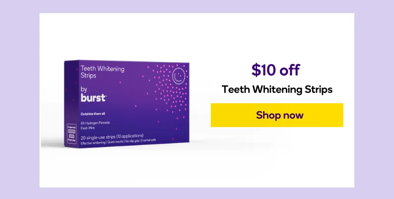 Save over 30% on Teeth Whitening Strips