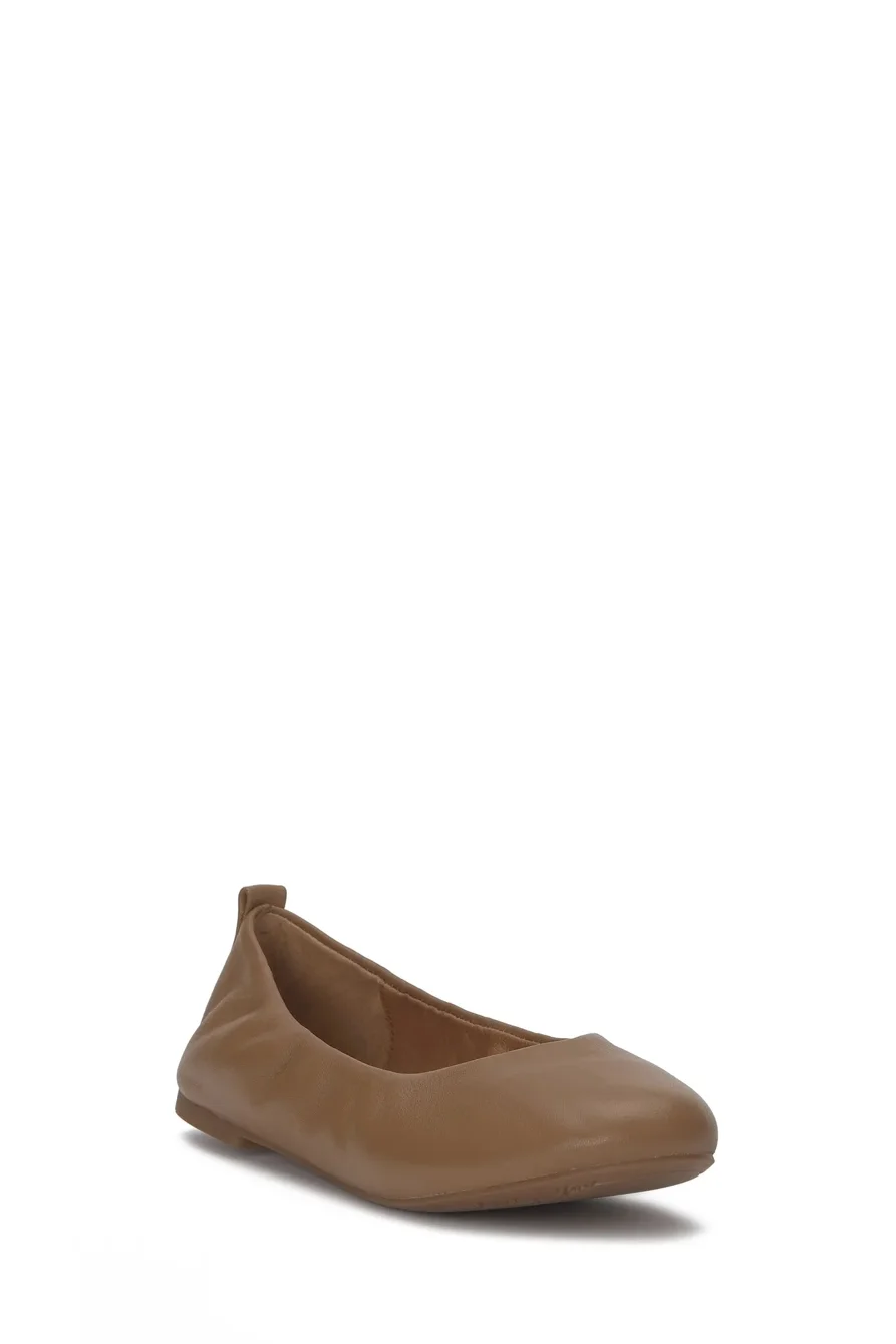 Image of Lucky Brand Emmie Lou Ballet Flat in Light Brown