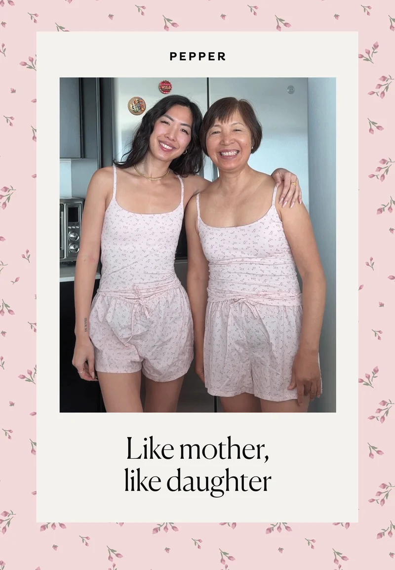 Like mother, like daughter