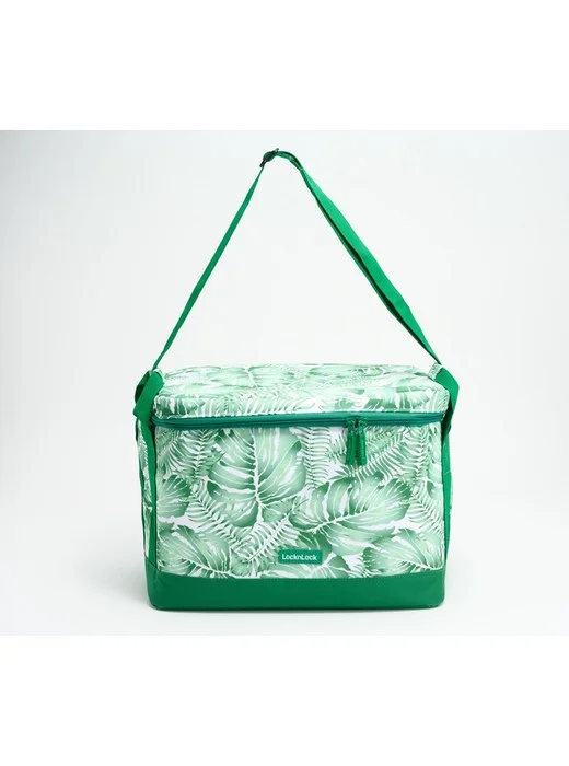 LocknLock Flat Top Insulated Printed Cooler Bag