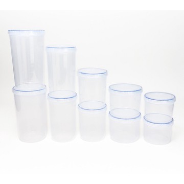 LocknLock 10-Piece Round Canisters w/ Twist Lids