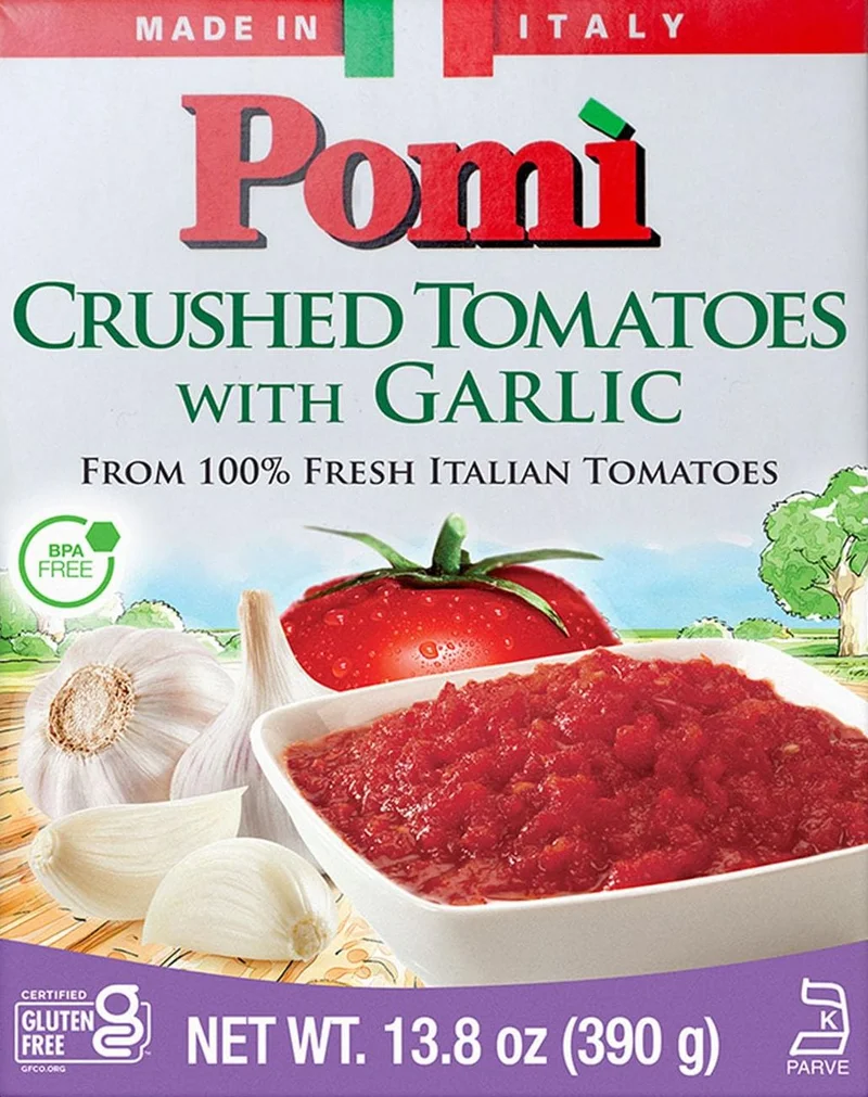 Image of Pomi Crushed Tomatoes with Garlic