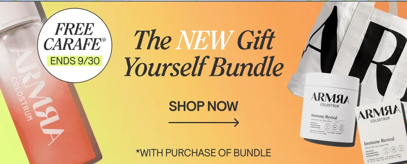Free Carafe. Ends 9/30. The New Gift Yourseld Bundle. Shop Now. *with purchase of bundle