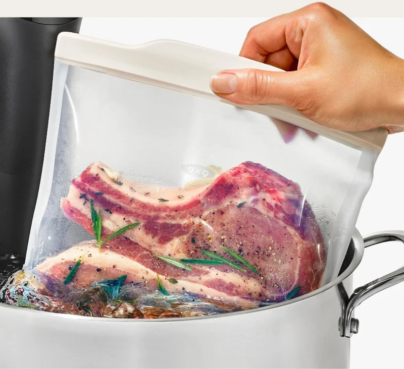 Silicone bags imagery.