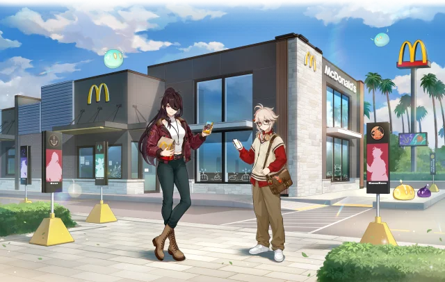 Welcome to Teyvat...ahem, McDonald's.
