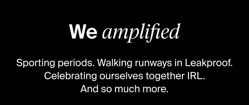 We amplified.