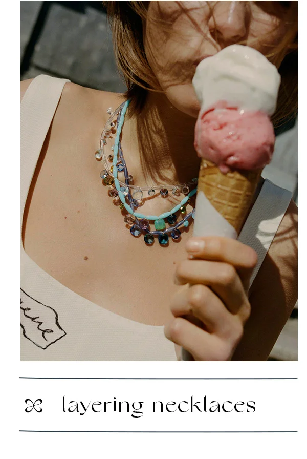layering necklaces