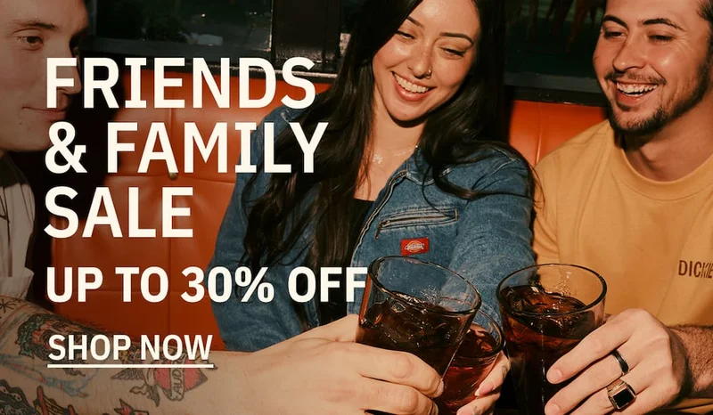 Friends & Family Sale. Up to 30% Off. Shop Now.