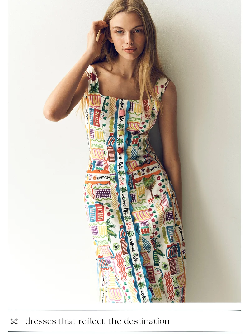Shop dresses that reflect the destination