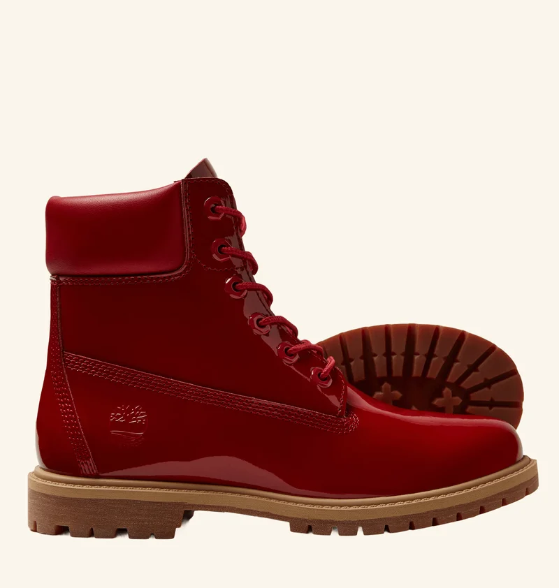 Women's Patent Leather Premium 6-Inch Waterproof Boot