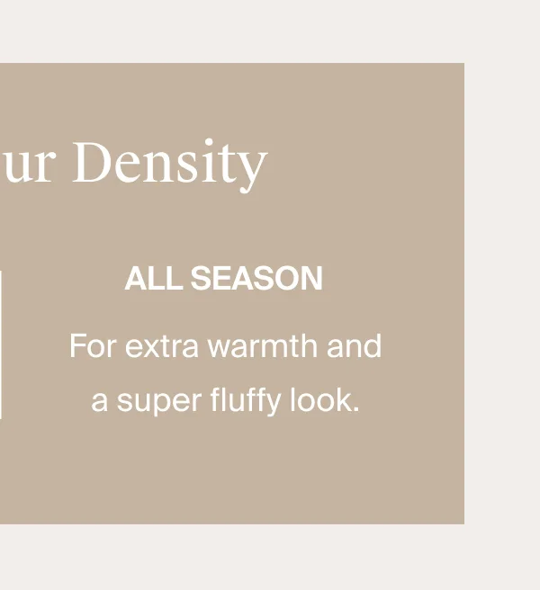 All Season Down Duvet Insert