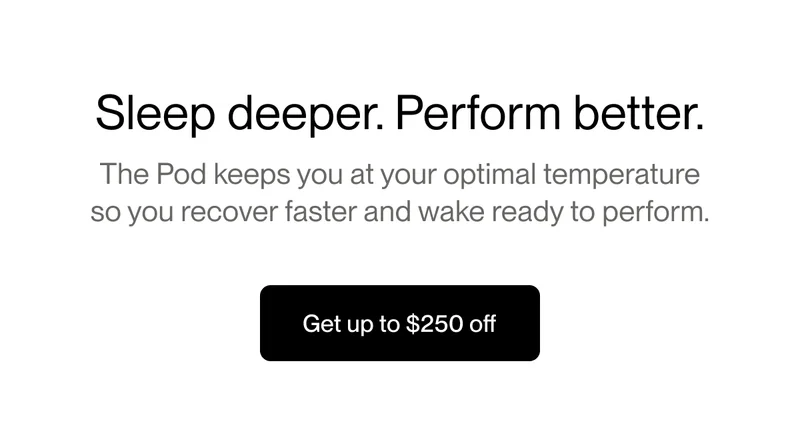 Sleep deeper. Perform better.