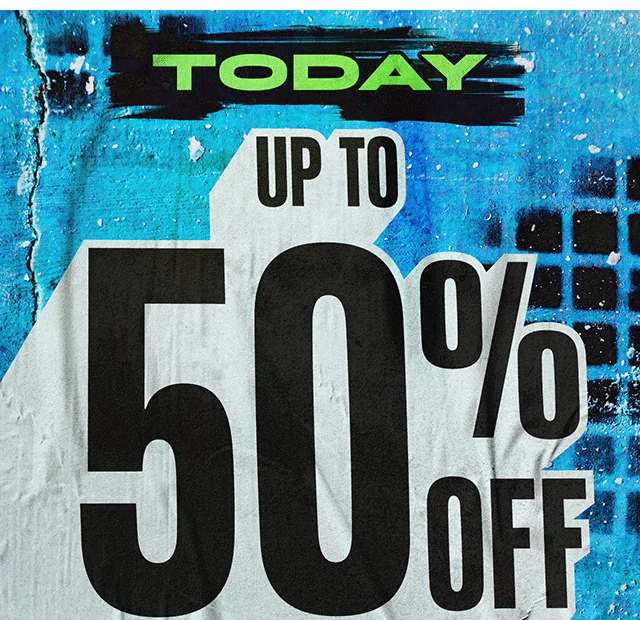 Today! Up to 50 Percent Off Plus An Extra 50 Percent Off Already Reduced Merch! Use The Code discount code At Checkout. Exclusions Apply. Shop Now