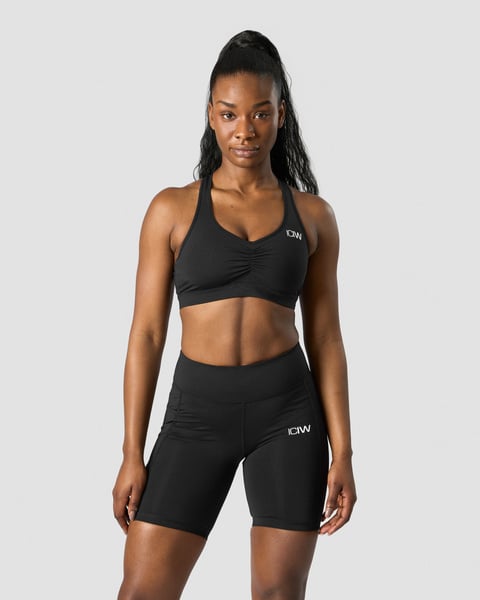 Image of Scrunch Sports Bra Black Wmn