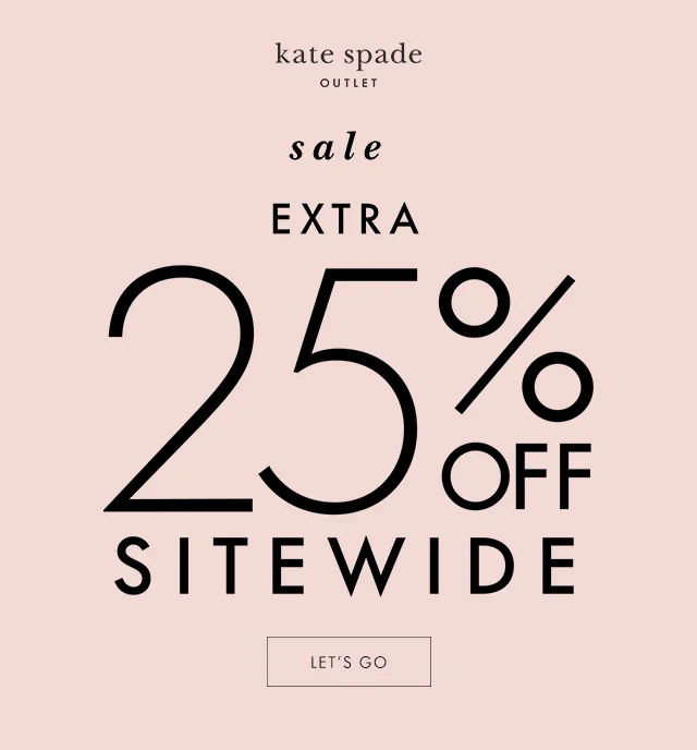 EXTRA 25% OFF SITEWIDE