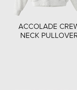 ACCOLADE CREW NECK PULLOVER
