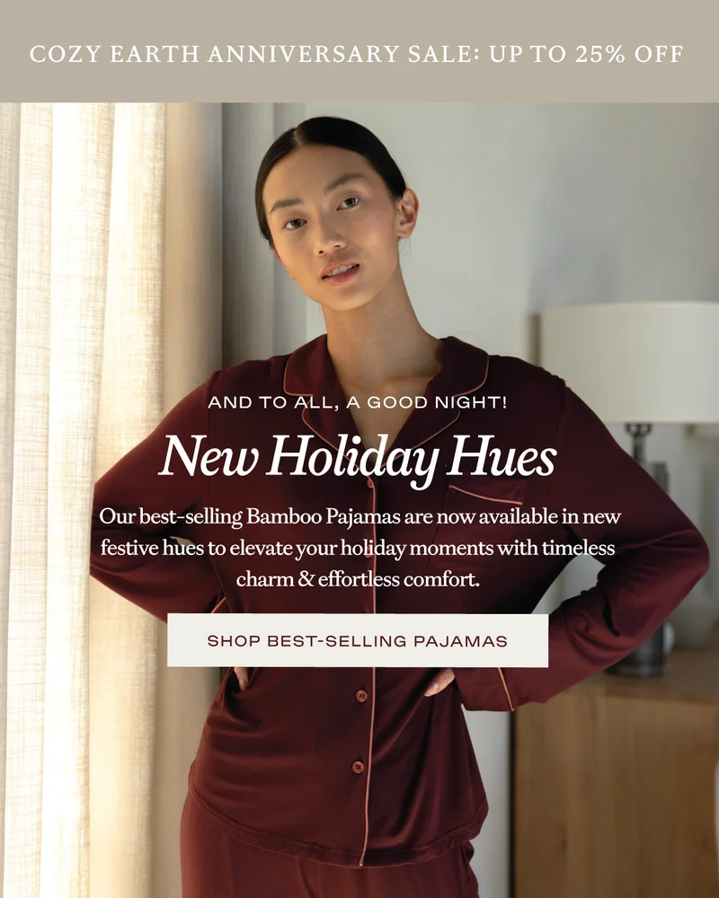 NEW HOLIDAY PJ Hues Introducing burgundy, fern, skiers & woodland creatures. Shop PJ sets now!
