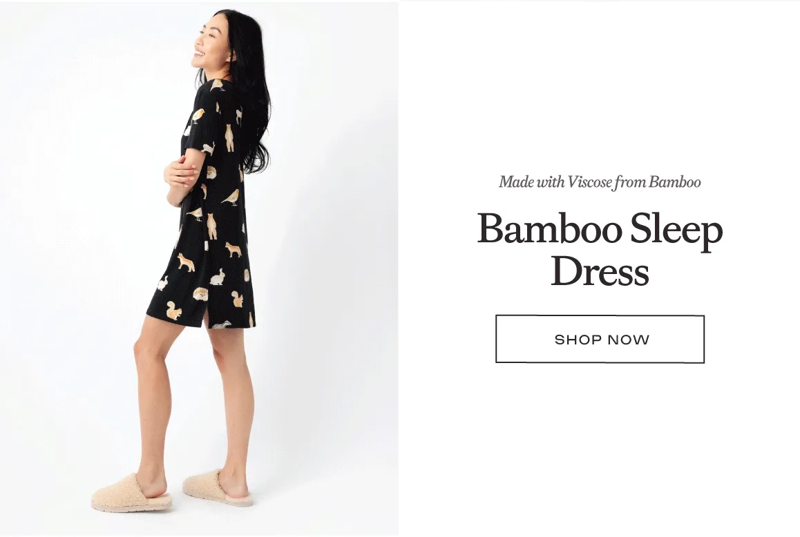 Bamboo Sleep Dress: Shop Now!