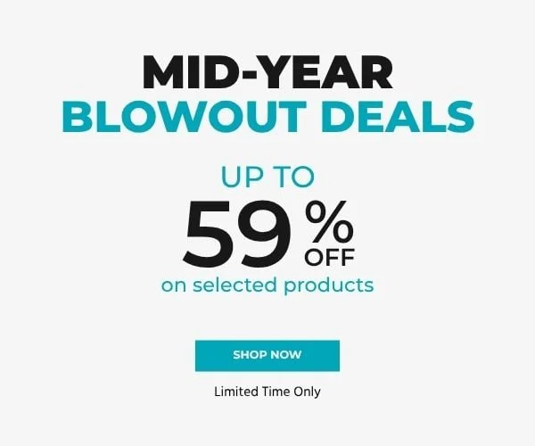 Mid-Year Blowout Deals: Up To 59% Off On Selected Products! Limited Time Only. Shop Now.