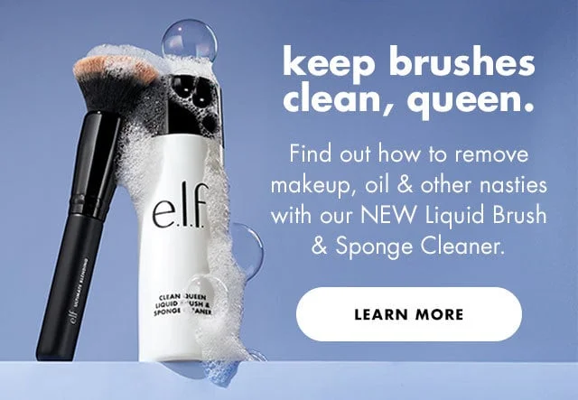 Keep brushes clean, queen Keep brushes clean, queen