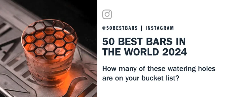 best bars in the world 2024