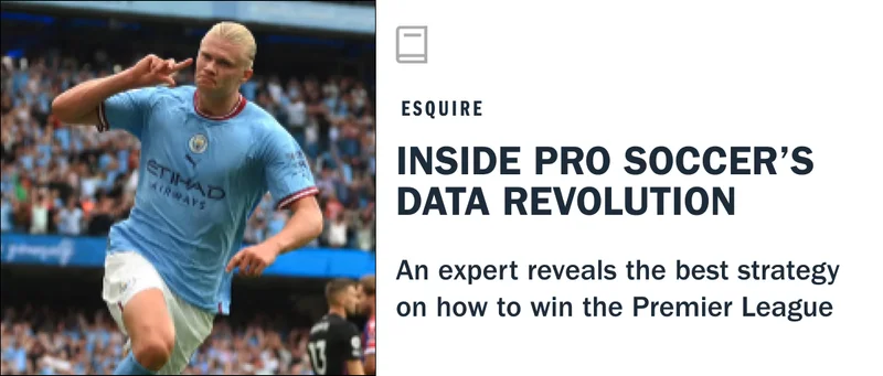 pro soccer's data revolution