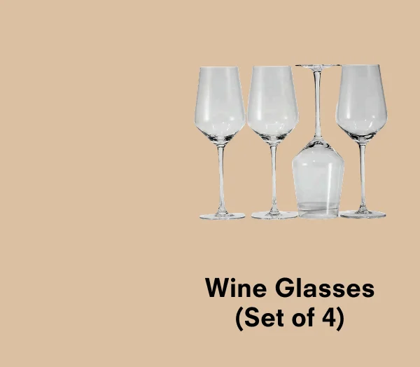 Wine Glasses (Set of 4)