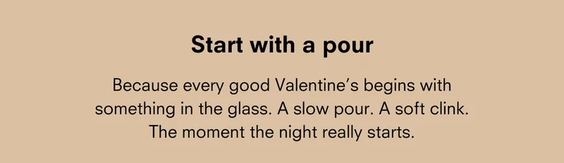 Start with a pour