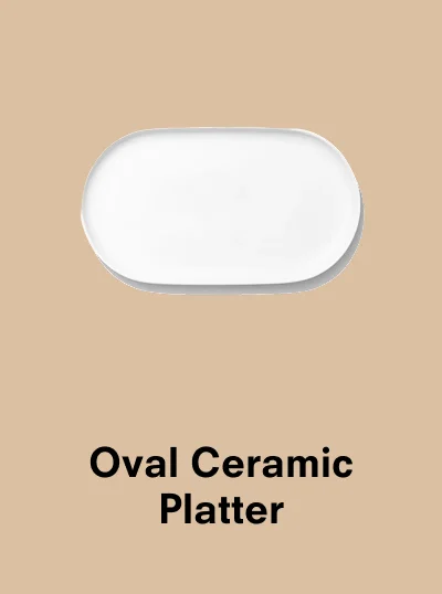 Oval Ceramic Platter
