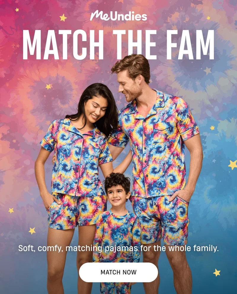 MeUndies | Match The Fam | Match Now
