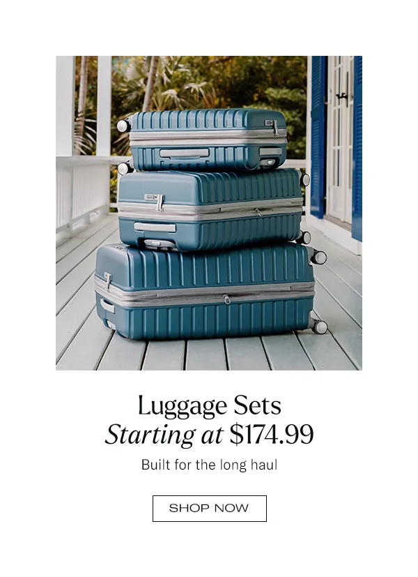 Luggage Sets Starting at $174.99