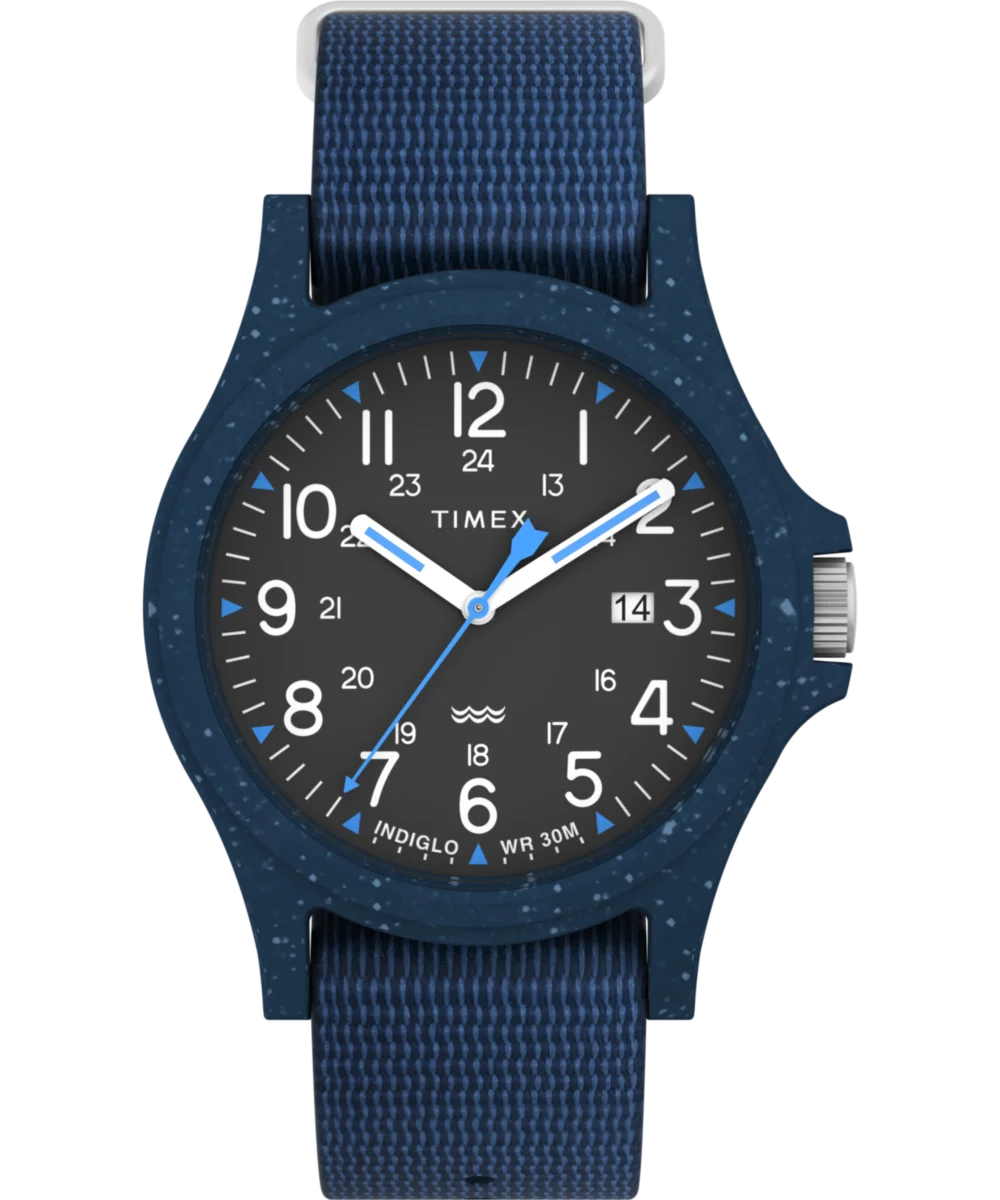 Image of Reclaim Ocean 40mm Recycled Fabric Strap Watch