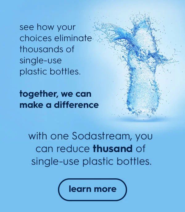 See how your choices eliminate thousands of single‑use plastic bottles. See how your choices eliminate thousands of single‑use plastic bottles.