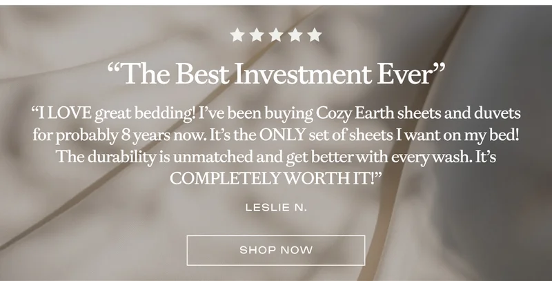 Cozy Earth Bedding Cozy Earth Bedding