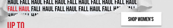 Fall Haul Up To 50% off Sitewide Shop Women's