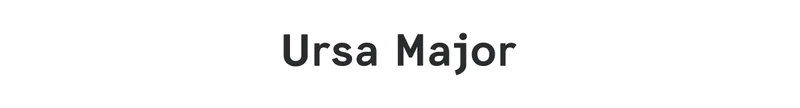 Ursa Major