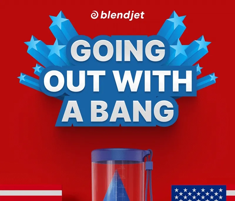 GOING OUT WITH A BANG