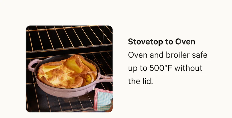 Stovetop to Oven