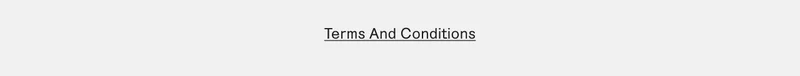 Terms And Conditions