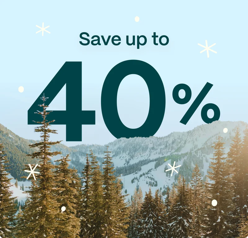 Save up to 40%