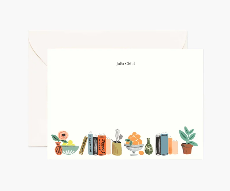 Image of Everyday Personalized Stationery  - Kitchen Shelf